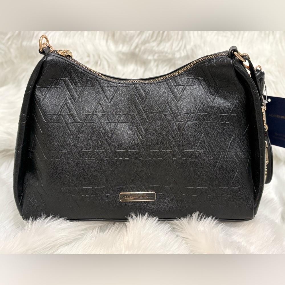 NWT Beautiful Adrienne Vittadini Embossed Shoulder Bag **Retails for $210